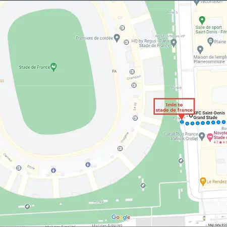 Appartamento F2 50m2 Paris Gare Du Nord - Stade De France - Parking *